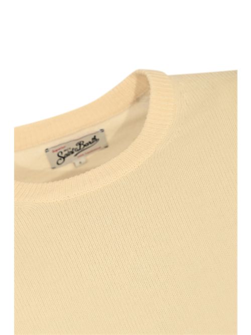 Maglione Regent Lambswool Bianco Mc2 Saint Barth | REGE01100040I